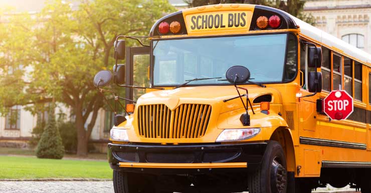 Union County school bus crashes with 46 children on board, no injuries reported