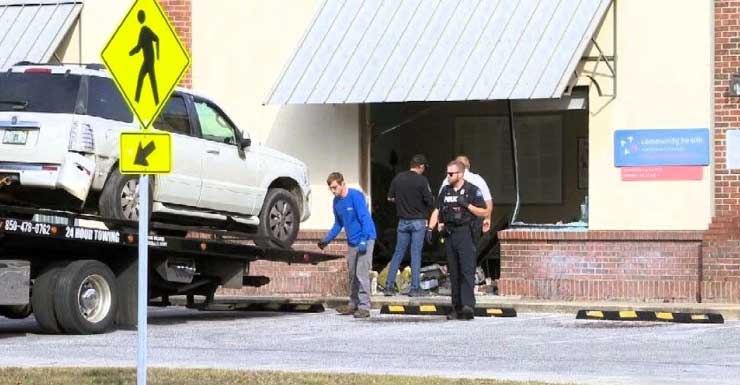 Vehicle crashes into Pensacola pediatric facility; no injuries reported