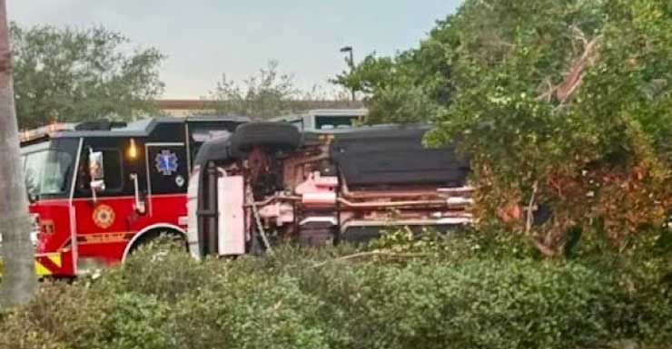 Villager blames rollover crash on driver changing lanes ahead of her