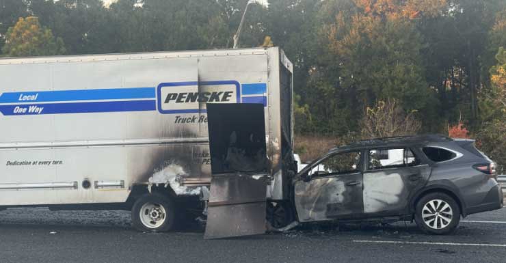 Wreck causes pile up, blocks traffic on I-10 in Escambia County