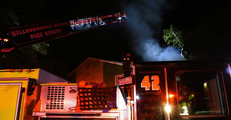 2-alarm fire at Tampa apartment structure: HCFR