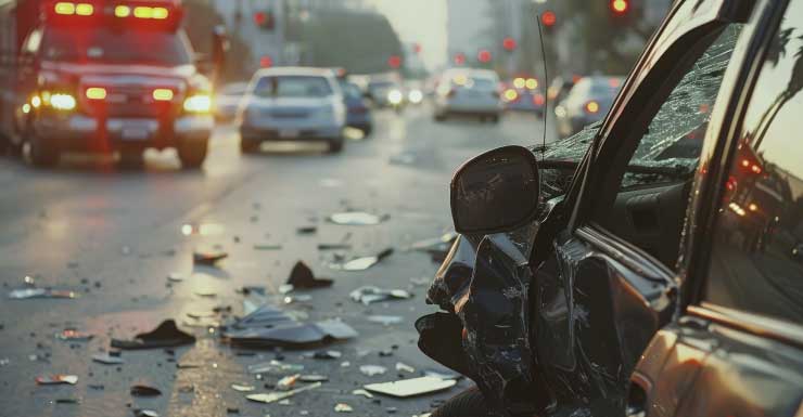 45 Minute I-75 delay with southbound crash blocking