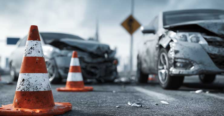 Crash on I-95 South in Fort Pierce blocks traffic