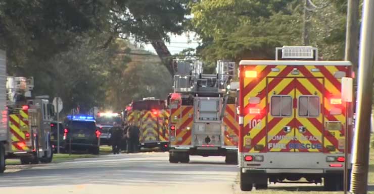 Crews put out warehouse fire in Pompano Beach; no injuries