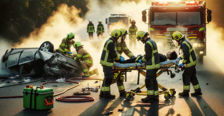 Driver killed when Lexus overturns in Groveland crash