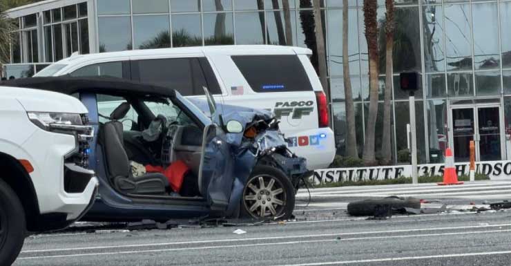 Fatal Three-Vehicle Crash on U.S. 19 in Hudson Claims One Life