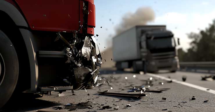 Fatal crash in Osceola County involving 2 semitrucks; roads blocked in both directions