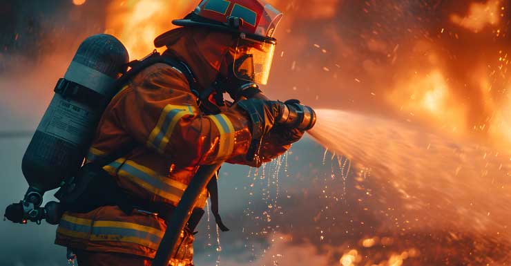 Fire erupts at abandoned building in Miami