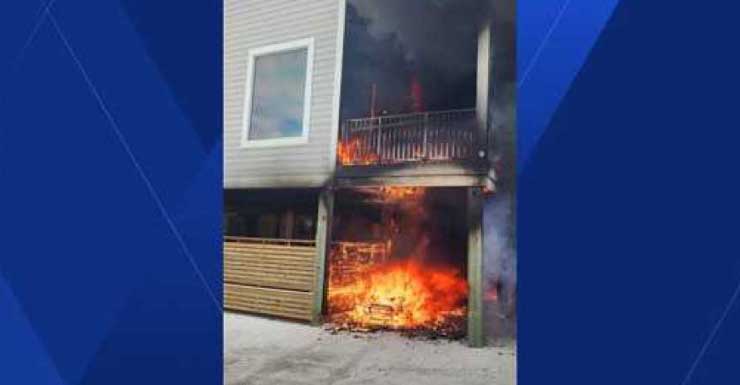 Fire reignites at home on North Captiva Island