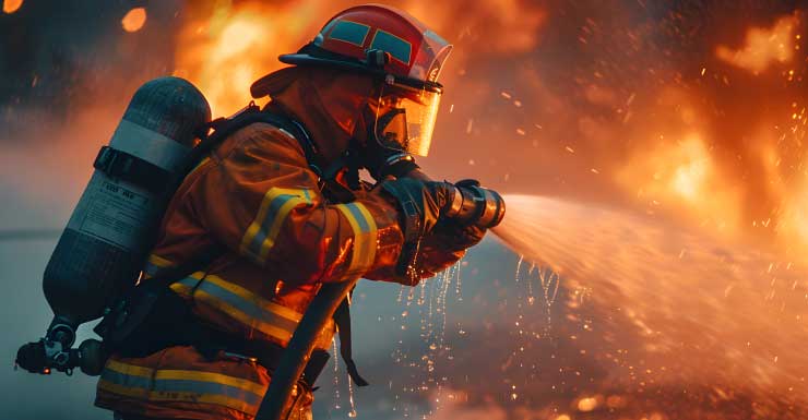 Hillsborough firefighters battle multiple home fires started by fireworks