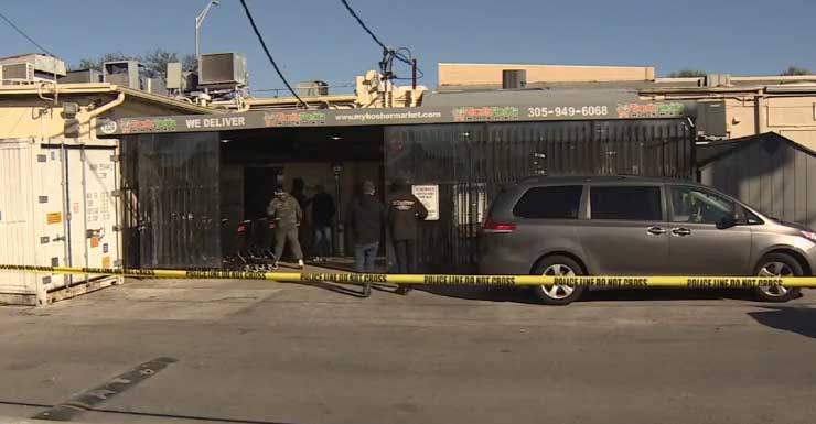 Man dies in apparent industrial accident involving dough mixer at North Miami Beach market
