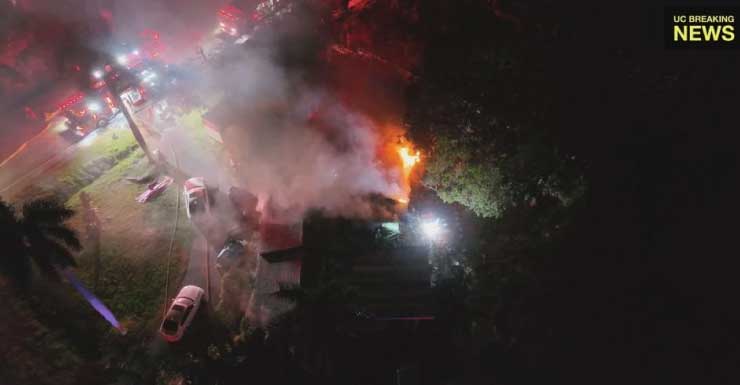 Naples house fire sends one to hospital, e-bike suspected cause