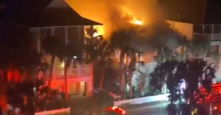 Overnight house fire in Destin Point