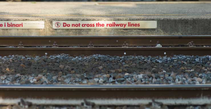 Person struck by train in Lake Worth Beach, found lying next to bicycle