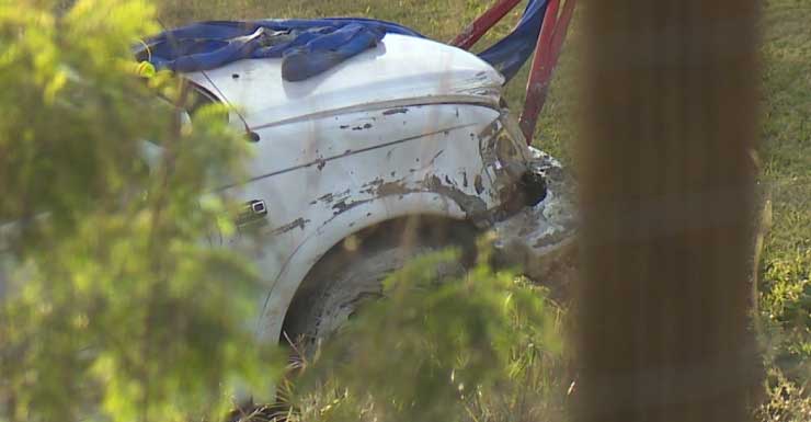 Pickup truck crashes into lake near Lake Lisa Park, driver found dead: PCSO