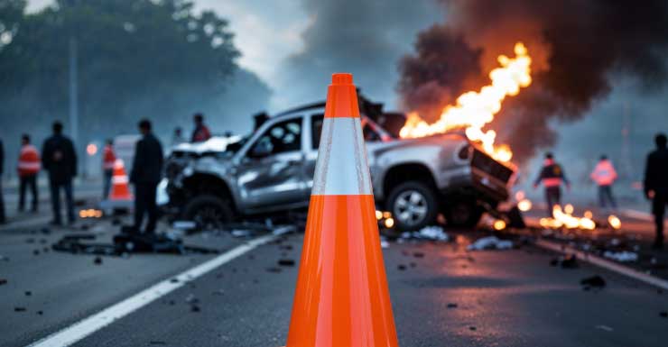 Wrong-way driver found in nearby bushes after crash on I-95 in Brevard County
