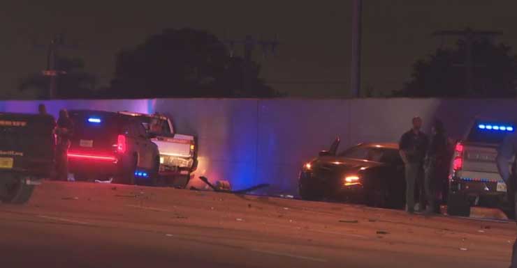 1 dead, woman arrested following chase, crash on Turnpike in Broward
