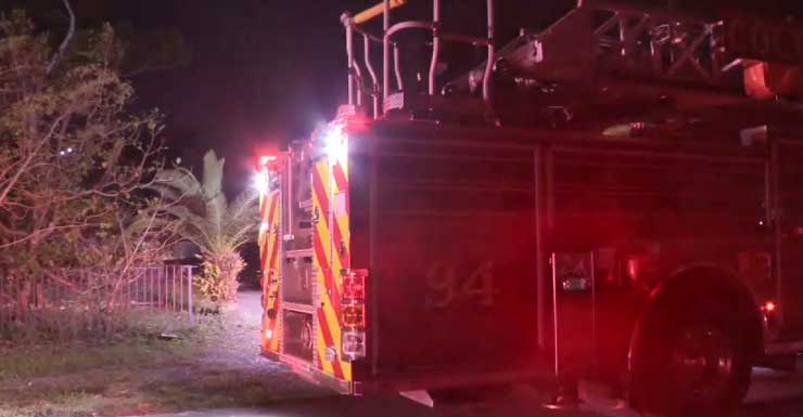 2 cars destroyed after garage fire at home near Coconut Creek