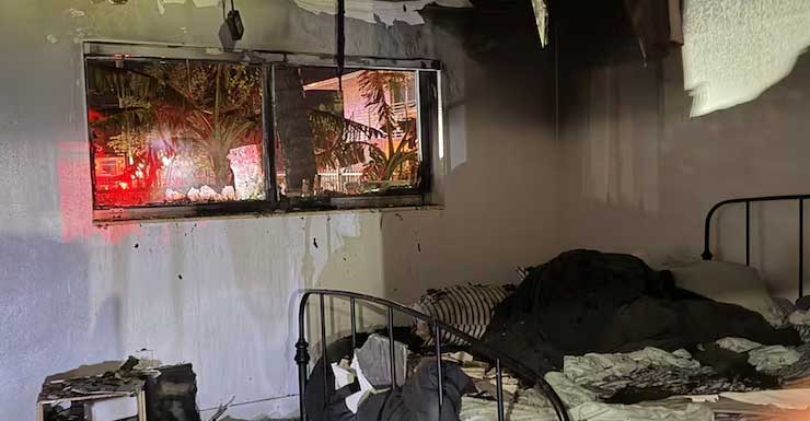 4 adults, 2 dogs displaced after Miami fourplex fire