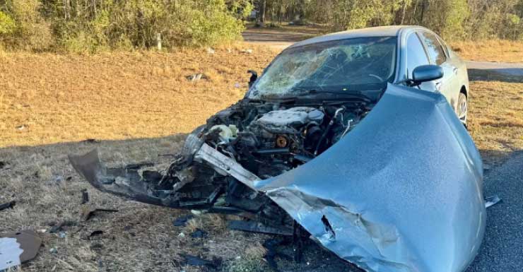 5 people taken to hospital after 3-car crash on U.S. 41 in Hernando County