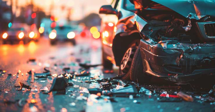 Crash on I-95 South in Stuart backs up traffic