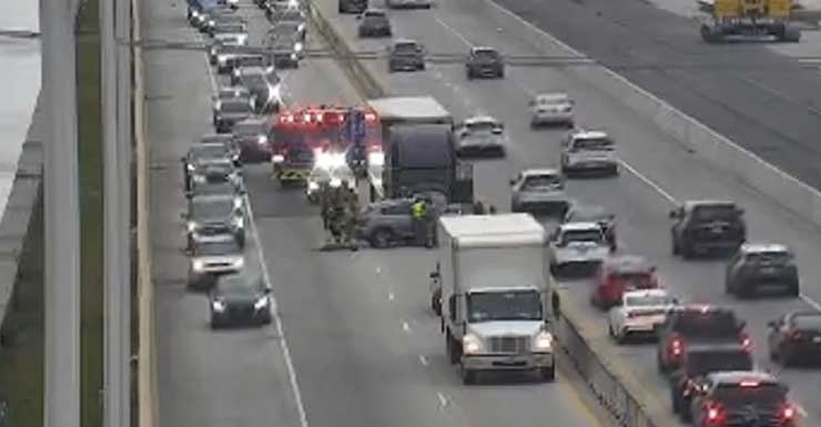 Crash on southbound Florida Turnpike causes 5-mile pile up near Lake Worth Beach