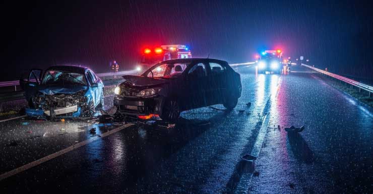 Crash with injuries on I-95 North in West Palm Beach blocks traffic