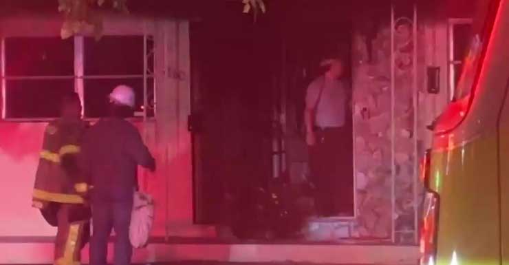 Elderly resident safely escapes burning house in NW Miami-Dade