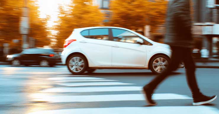 FHP: Pedestrian dies after getting hit by 2 cars while crossing highway