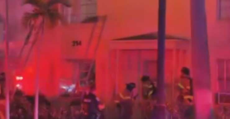 Fire crews extinguish apartment fire at PBA dorms, residents evacuated