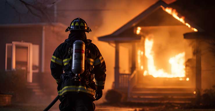 Firefighters extinguish flames at North Miami home