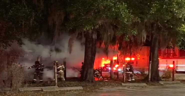 Gainesville firefighters put out building fire, no injuries reported