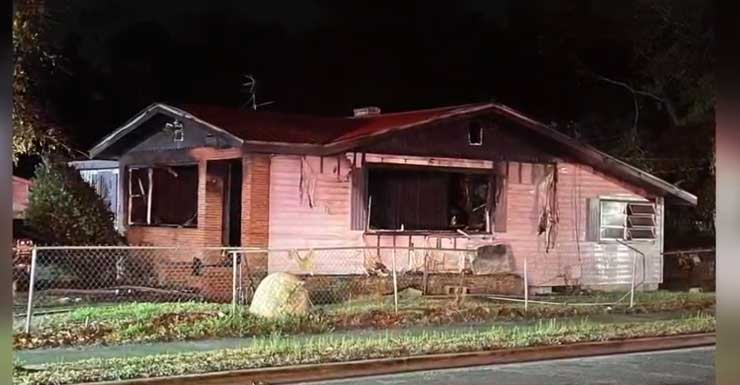 Lake City house fire kills dog, displaces 5 people