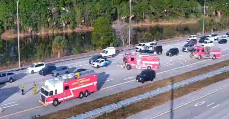 Lanes reopen after crash on I-95 South in Palm Beach County