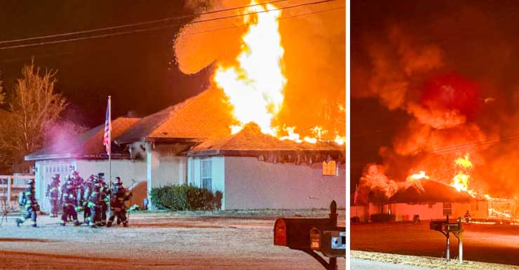 MCFR crews extinguish house fire, no injuries reported