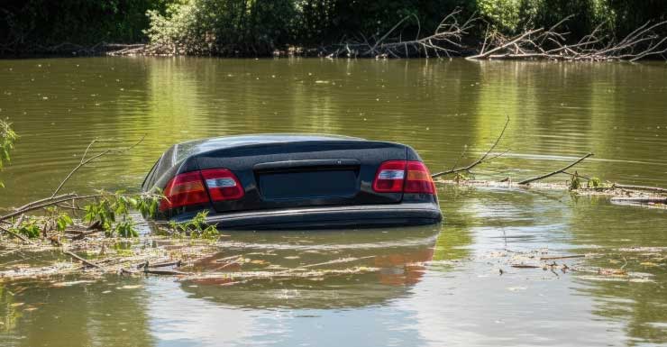Man dies after crashing into West Palm Beach Intracoastal Monday morning