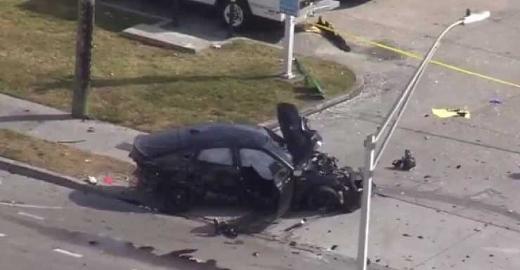 Man killed, 5 hospitalized after multi-vehicle crash in NW Miami-Dade; intersection of 103rd St. and 7th Ave. closed