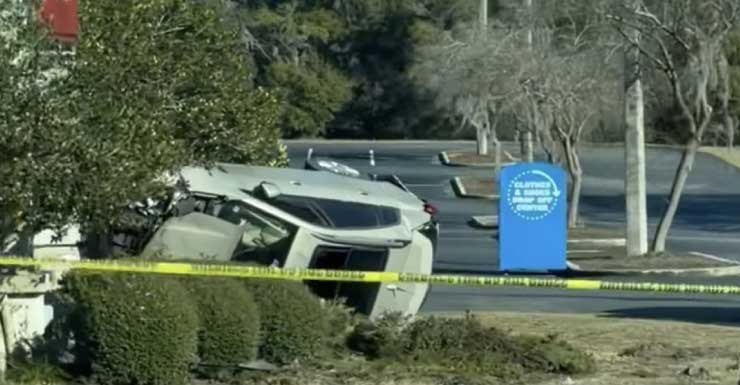 Marion man crashes stolen Cadillac into pole during high-speed chase