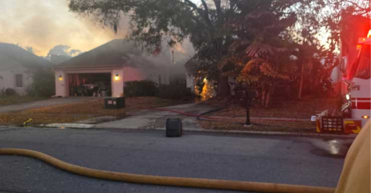 Oldsmar home fire contained with no injuries in multi-agency response: ELFR