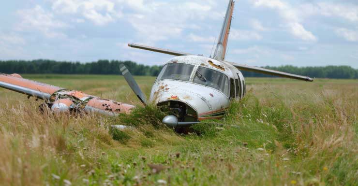 Pilot lands small plane at North Perry Airport after reporting possible landing gear issue; propeller damaged