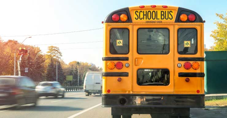 School bus carrying 22 students involved in I-95 crash in Palm Beach County