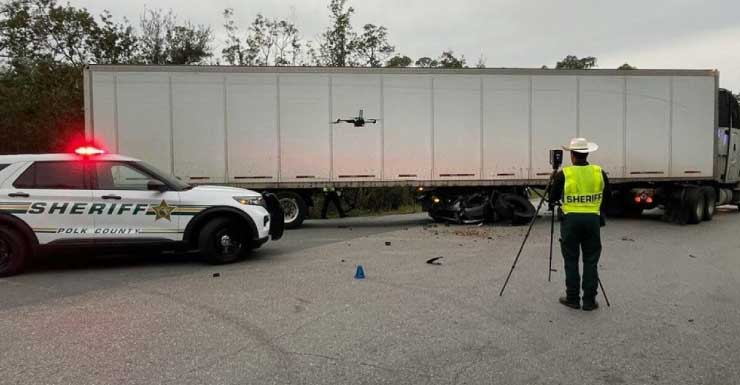 Zephyrhills man killed after car crushed under semi-truck in Davenport: PCSO