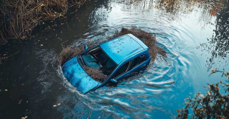 2 rescued after van crashes into canal in Fort Lauderdale neighborhood
