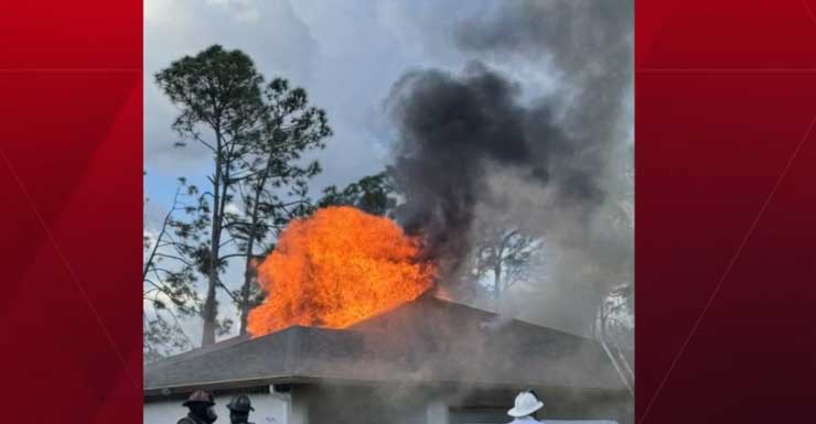 Crews battle structure fire in North Port