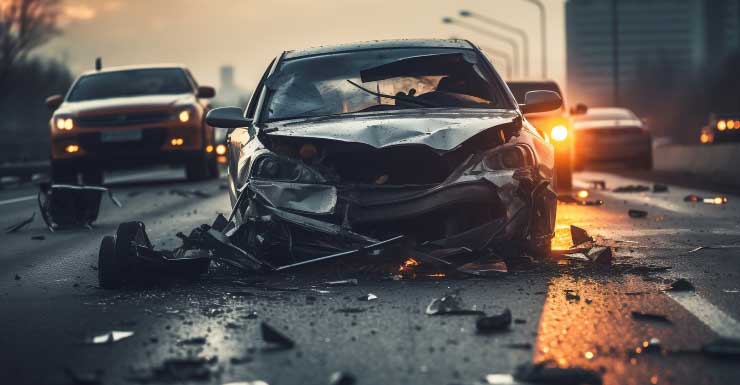 Major crash creates 40 minute delay on I-75 Monday morning