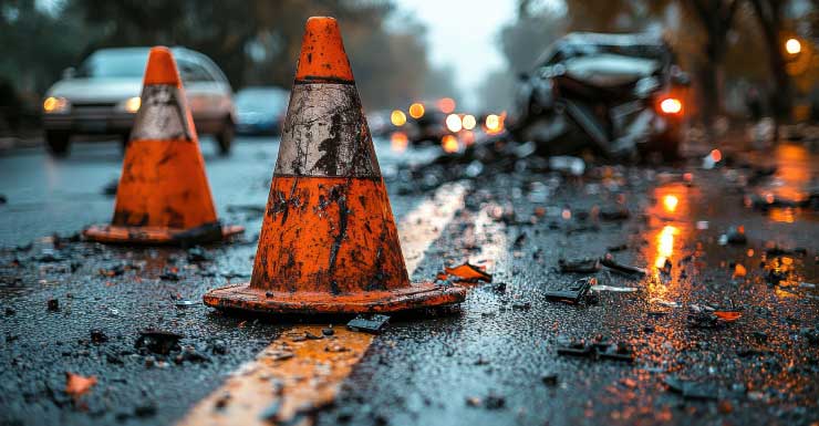 Multi-vehicle crash on I-95 North in Riviera Beach blocks lanes