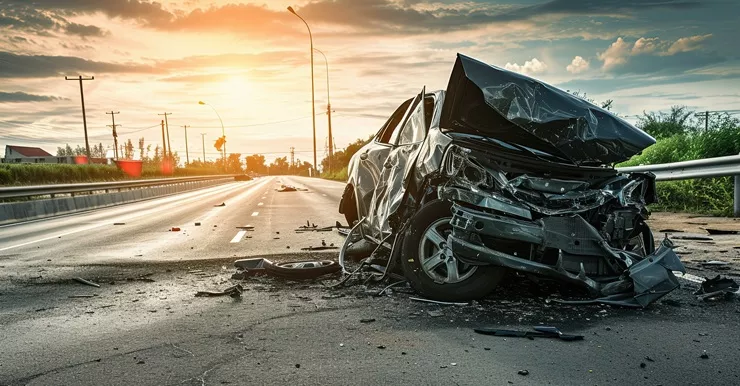 Crash slows I-95 South traffic in Palm Beach County Tuesday morning