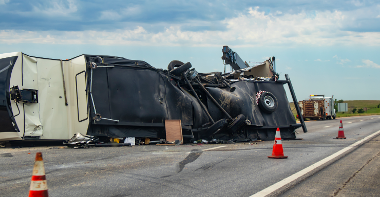BSFR: 1 person airlifted in stable condition after crash involving pick-up truck, semi-truck