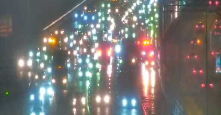 Crash on I-95 South in West Palm Beach blocks lanes