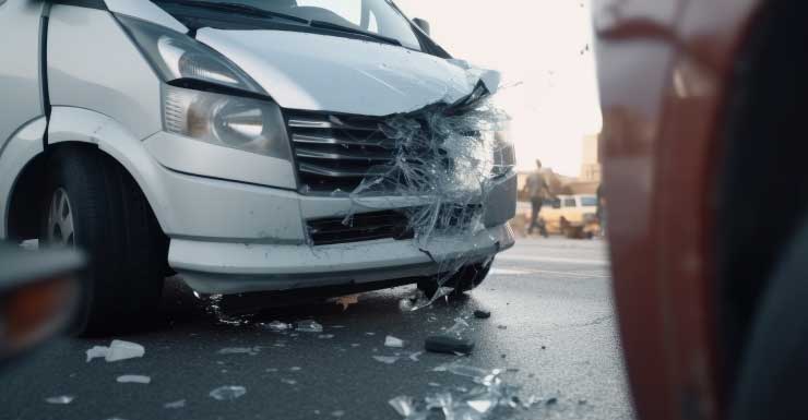 Fountain man in critical condition after crash on Blue Springs Road